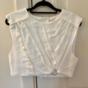 AJE BYBLOS RING CROPPED TOP BRAND NEW - SIZE US 8 (AU 12) - NWT